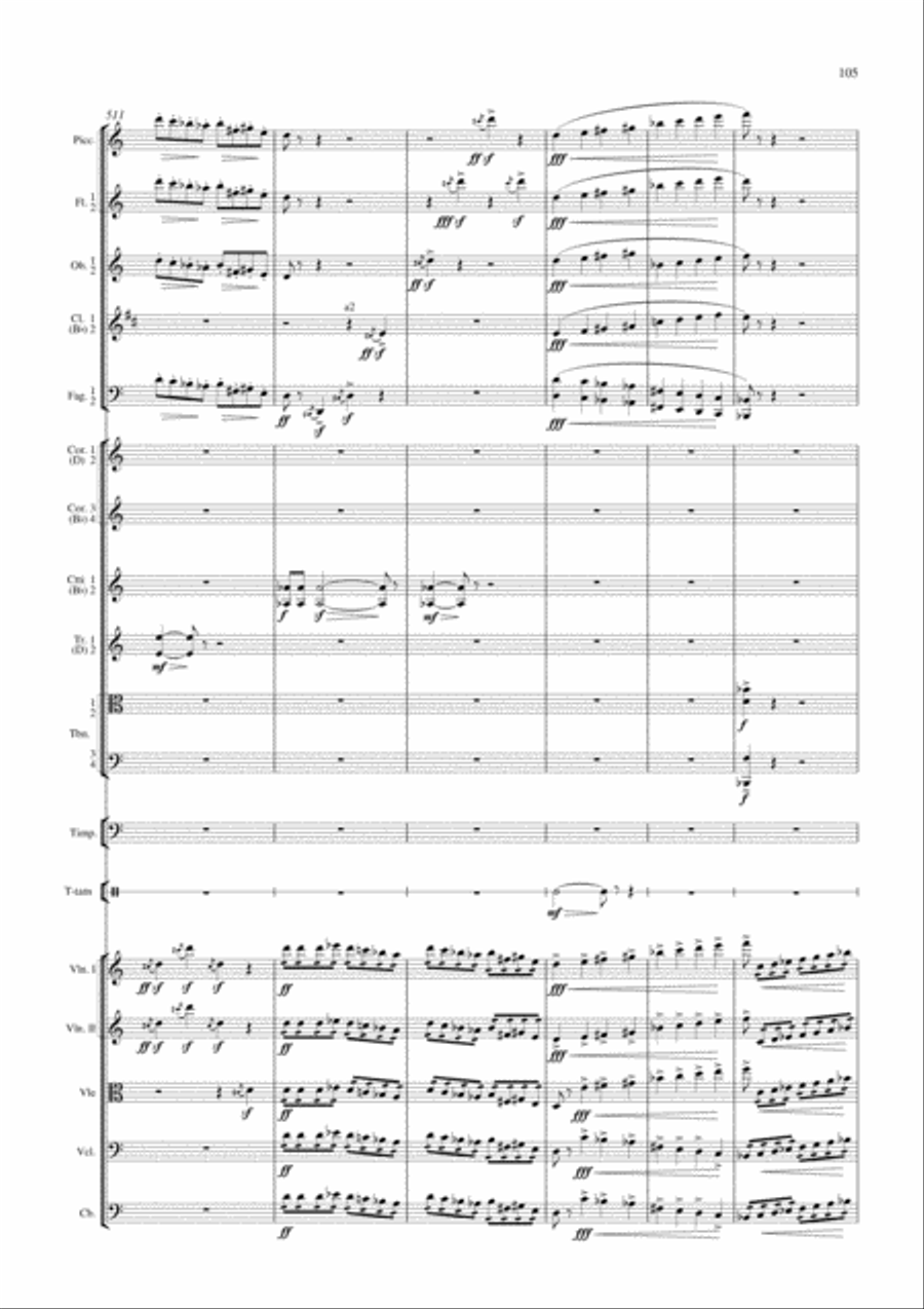 St John's Night on Bare Mountain Orchestra scores gallery preview page 7
