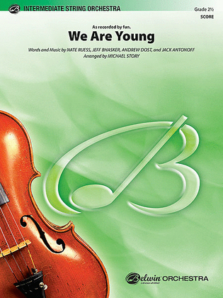 Book cover for We Are Young