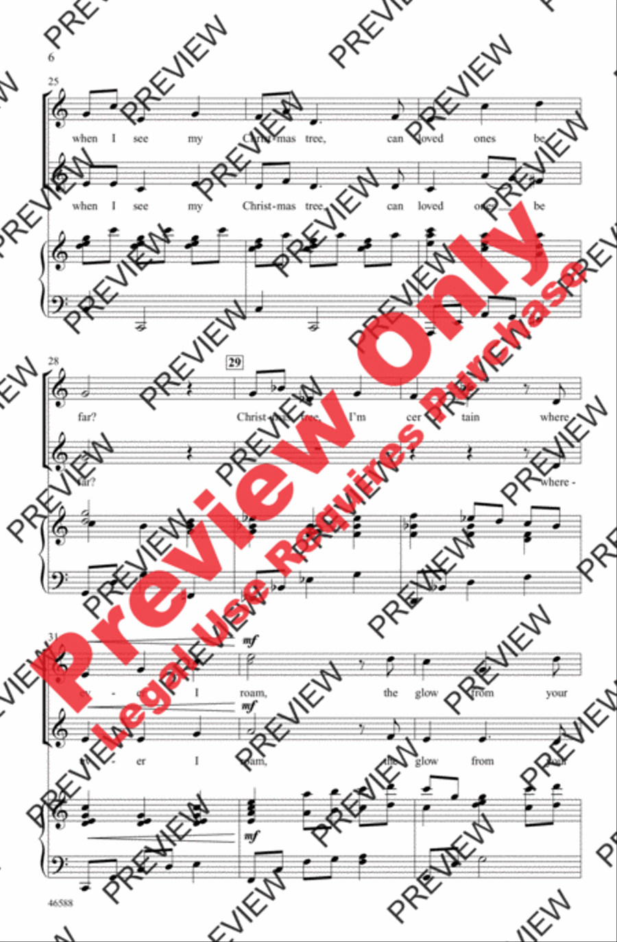My Christmas Tree My Christmas Tree 2-Part scores gallery preview page 5