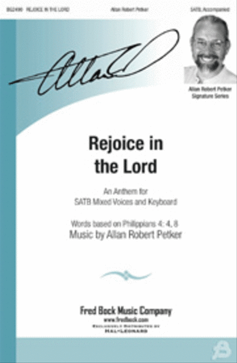 Rejoice in the Lord Choir scores gallery preview page 1