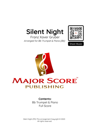 Silent Night | Trumpet (Bb) & Piano