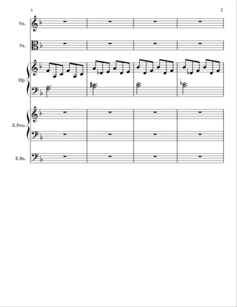 Michelle Concert Band scores gallery preview page 2