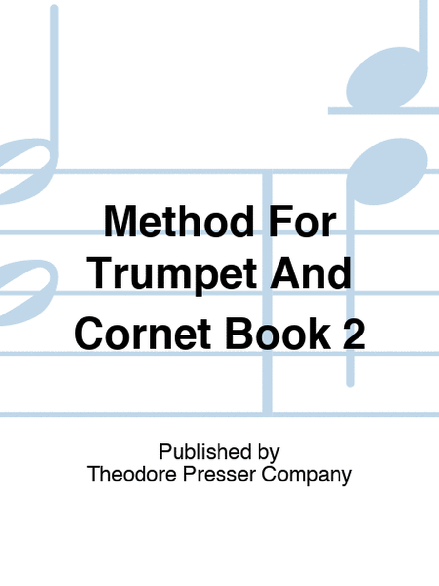 Method For Trumpet And Cornet Book 2