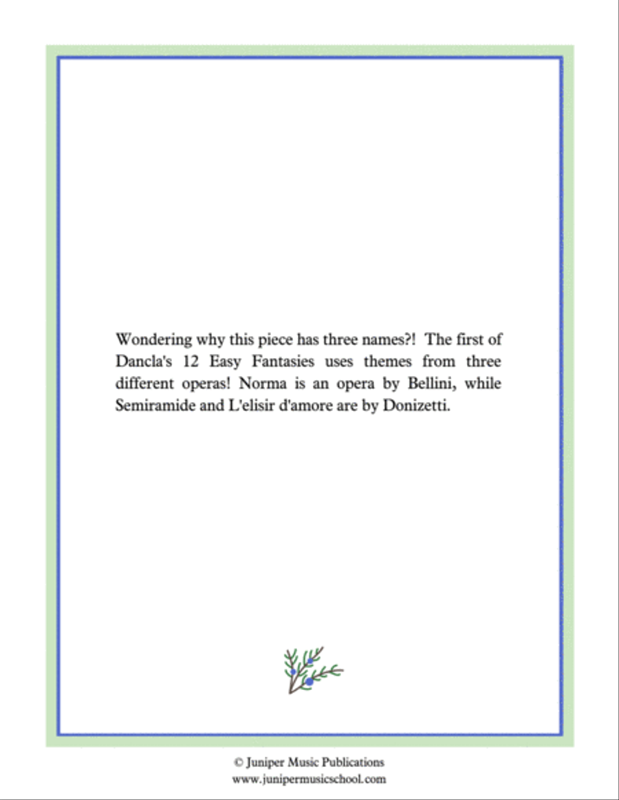 Fantasy No. 1 from 12 Easy Fantasies for Viola and Piano Piano Accompaniment scores gallery preview page 2