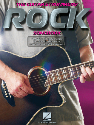 Book cover for The Guitar Strummers' Rock Songbook