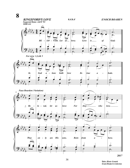 Hymn Tune ( Kingsford's Love ) image number null