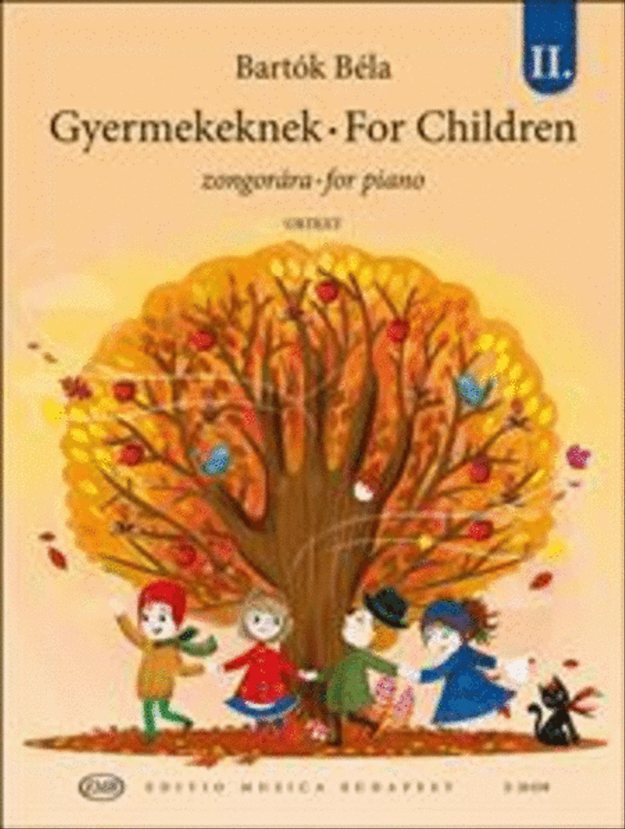 For Children Vol. 2 Piano Solo scores gallery preview page 1