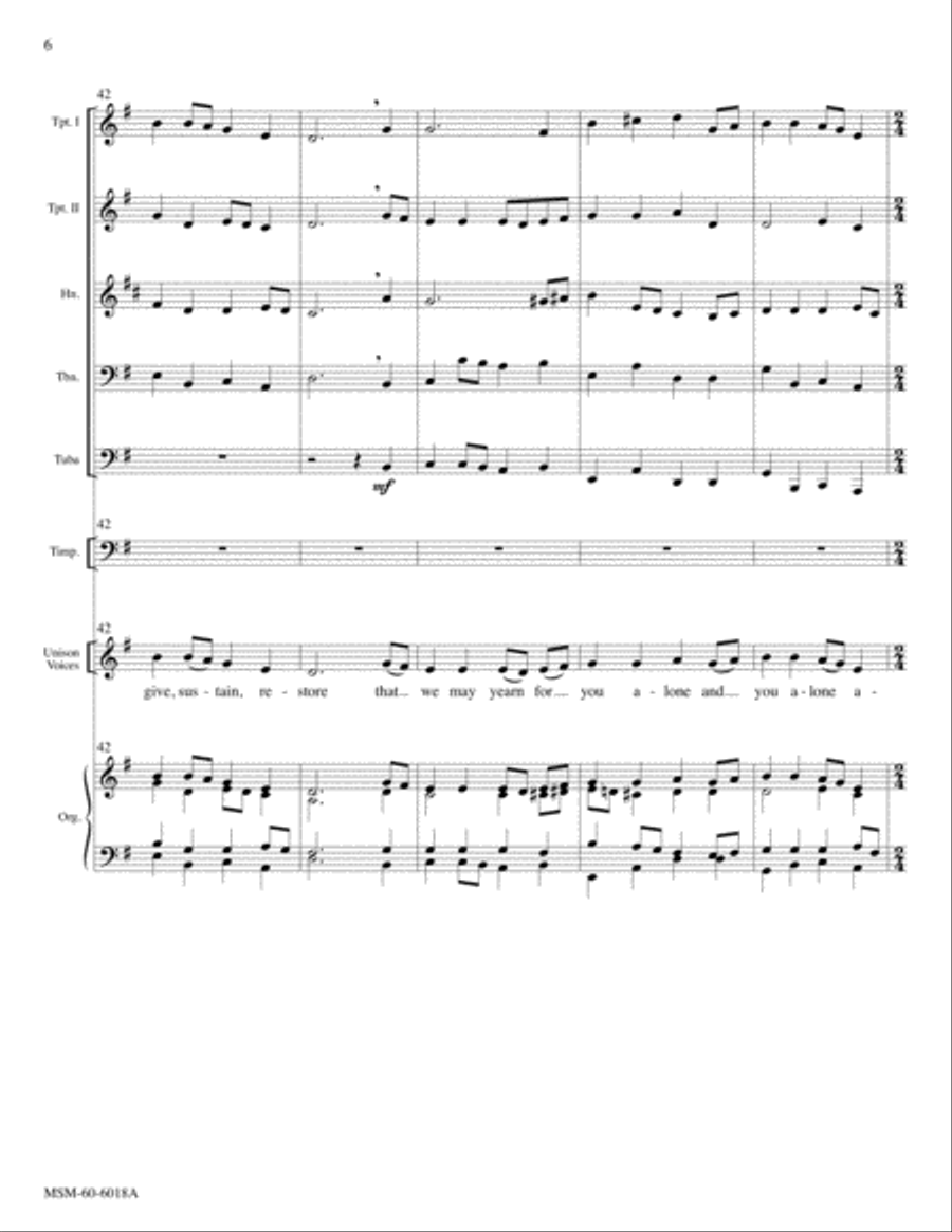 Our Many Voices and Each Heart Choir scores gallery preview page 6