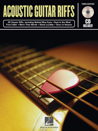 Book cover for Acoustic Guitar Riffs - Third Edition