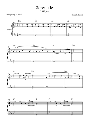 Serenade (D.957, n.4) - Schubert
