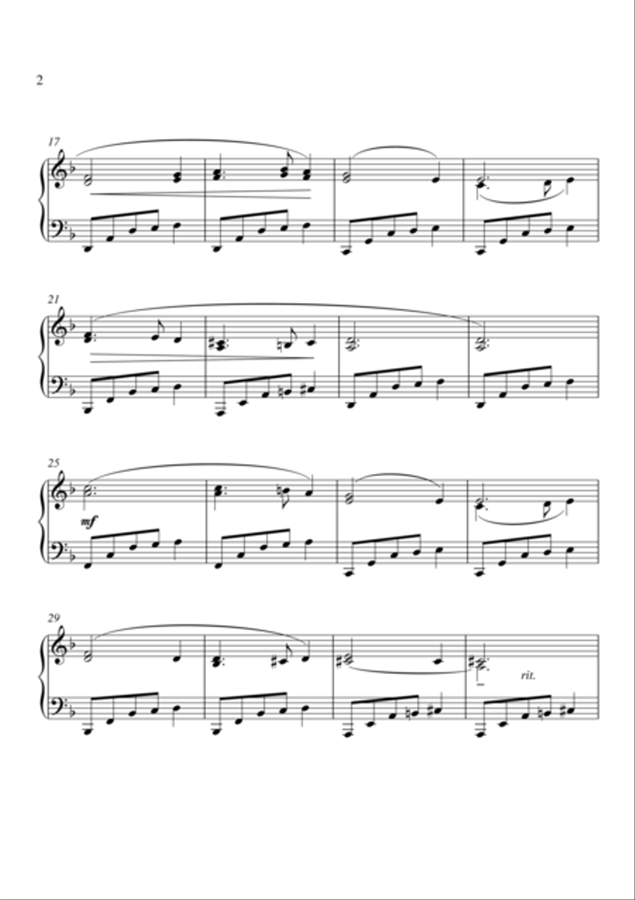 Dreamsleeves Piano Solo scores gallery preview page 2