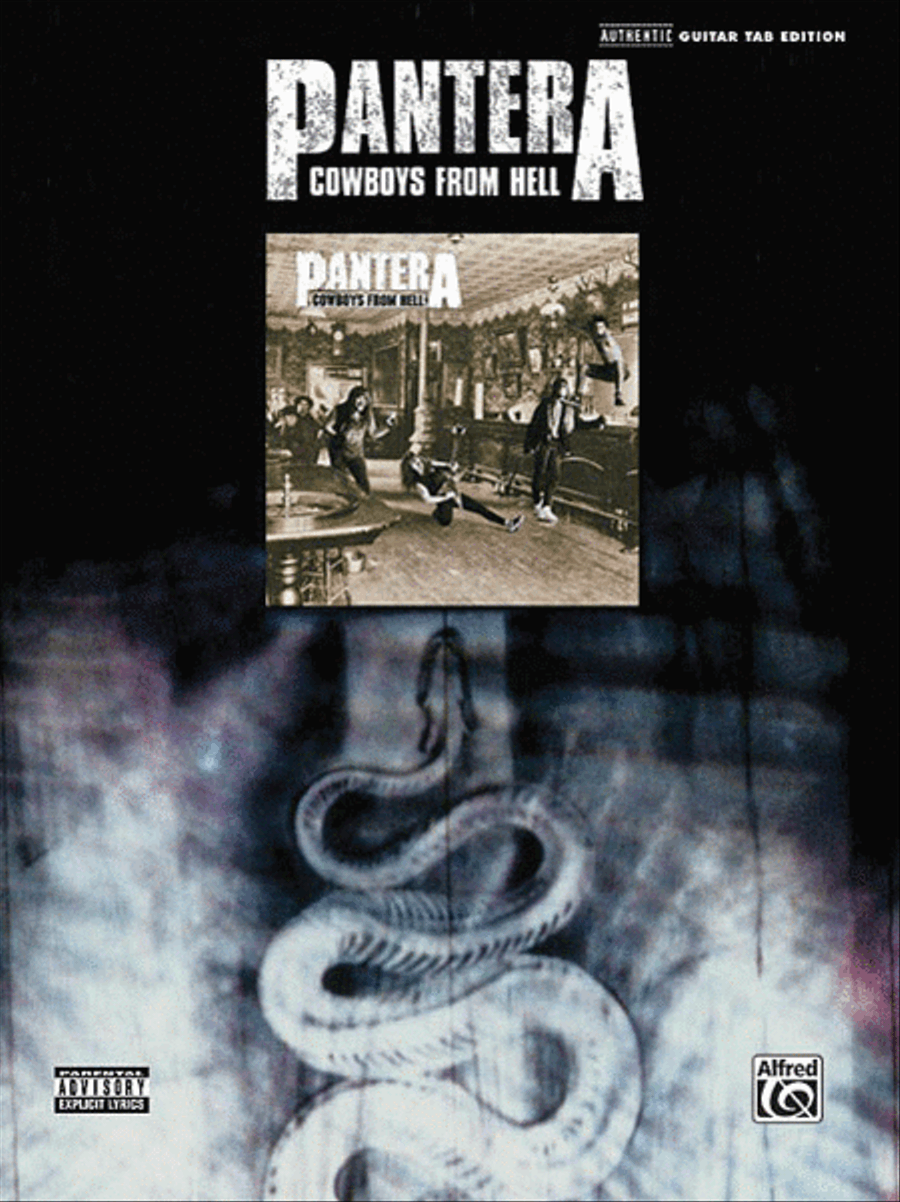 Pantera – Cowboys from Hell Electric Guitar scores gallery preview page 1
