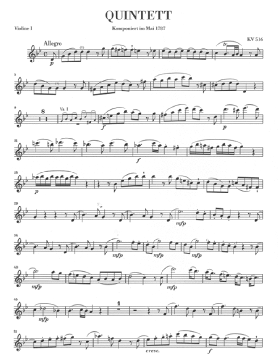 String Quintets – Volume II String Quintet scores gallery preview page 4