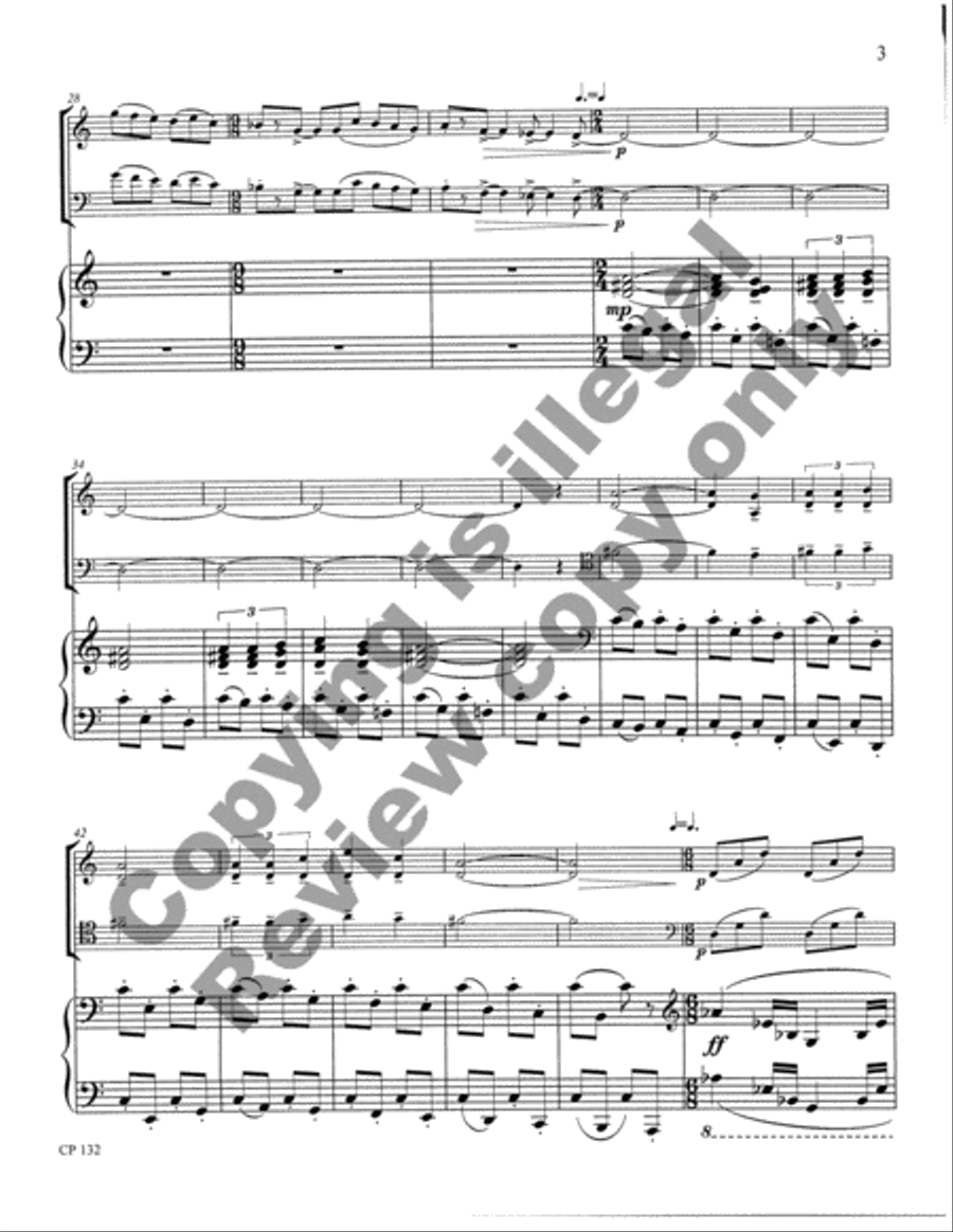 Concert Suite Piano Trio scores gallery preview page 18