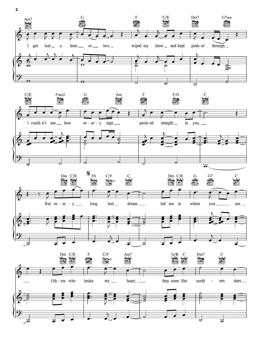 Bless The Broken Road Acoustic Guitar scores gallery preview page 2