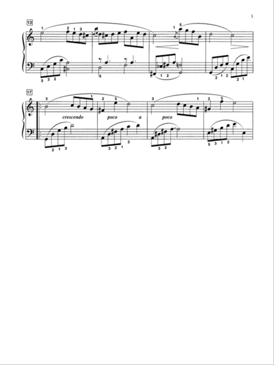 Theme from Sonata, Opus 35 Small Ensemble scores gallery preview page 3