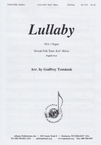 Lullaby/Ked Maria image number null