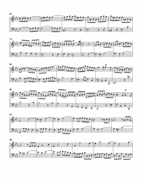 Sonata for violin and continuo, BWV 1024, C minor