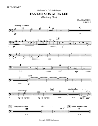 Fantasia on Aura Lee: 3rd Trombone