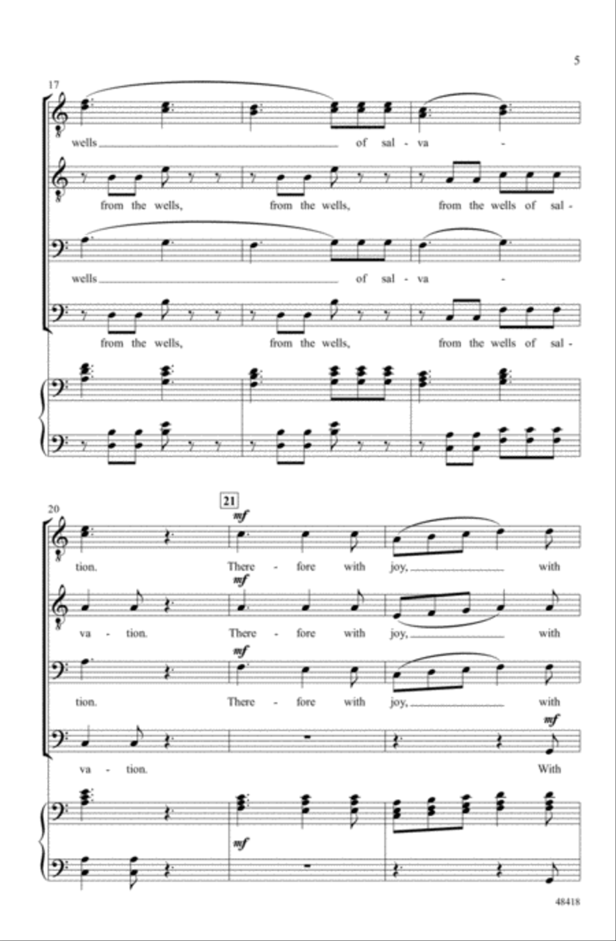 Cry Out and Shout Cry Out and Shout Choir scores gallery preview page 4