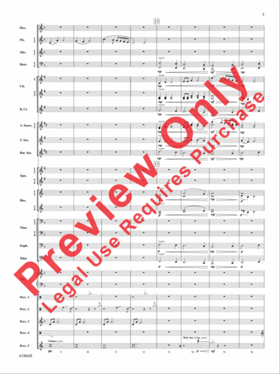 All the Pretty Little Horses Concert Band scores gallery preview page 4