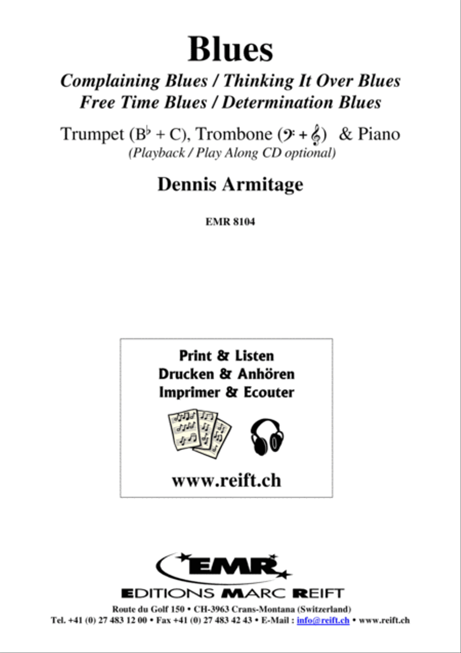 Blues Brass Ensemble scores gallery preview page 2