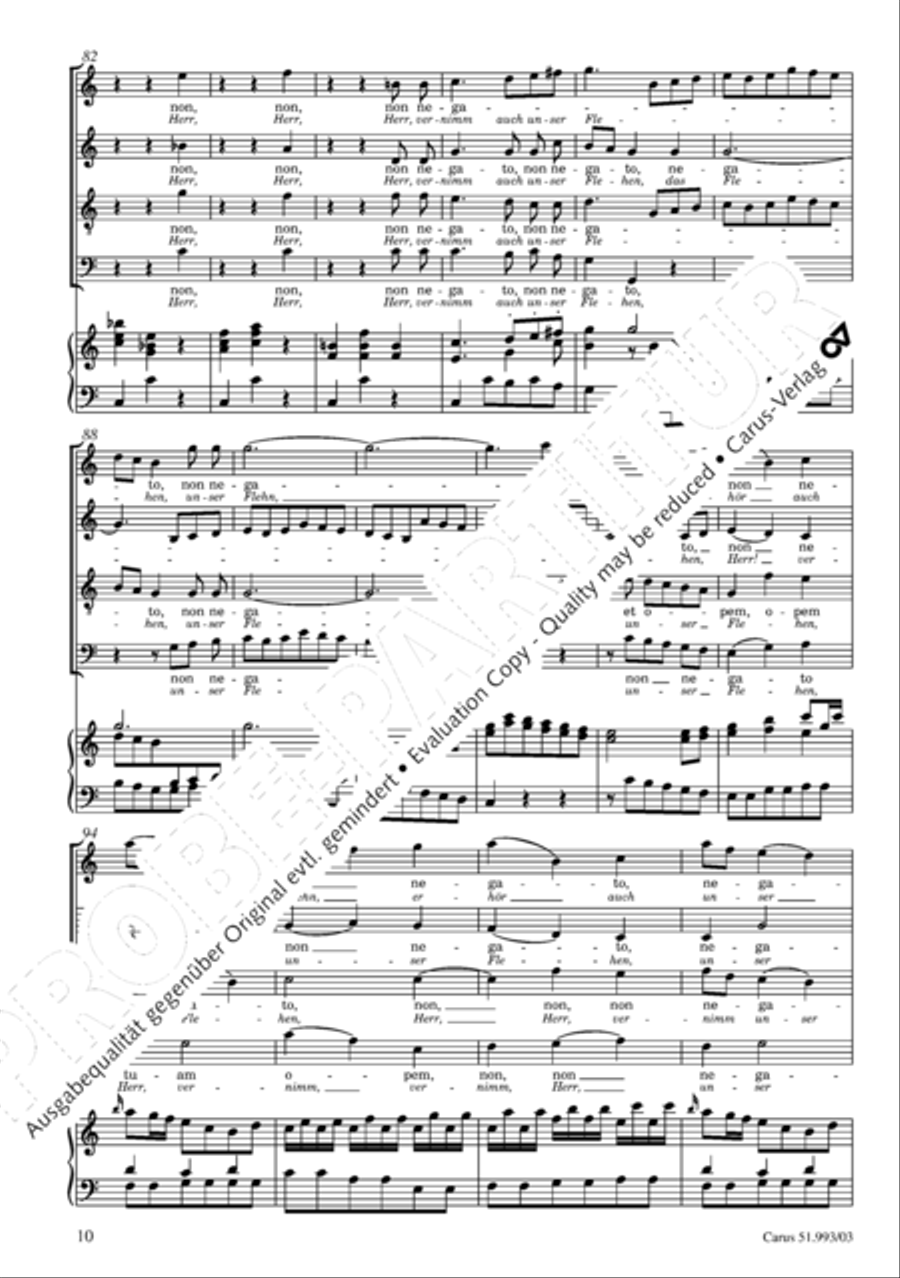 O Jesu, te invocamus 4-Part scores gallery preview page 11