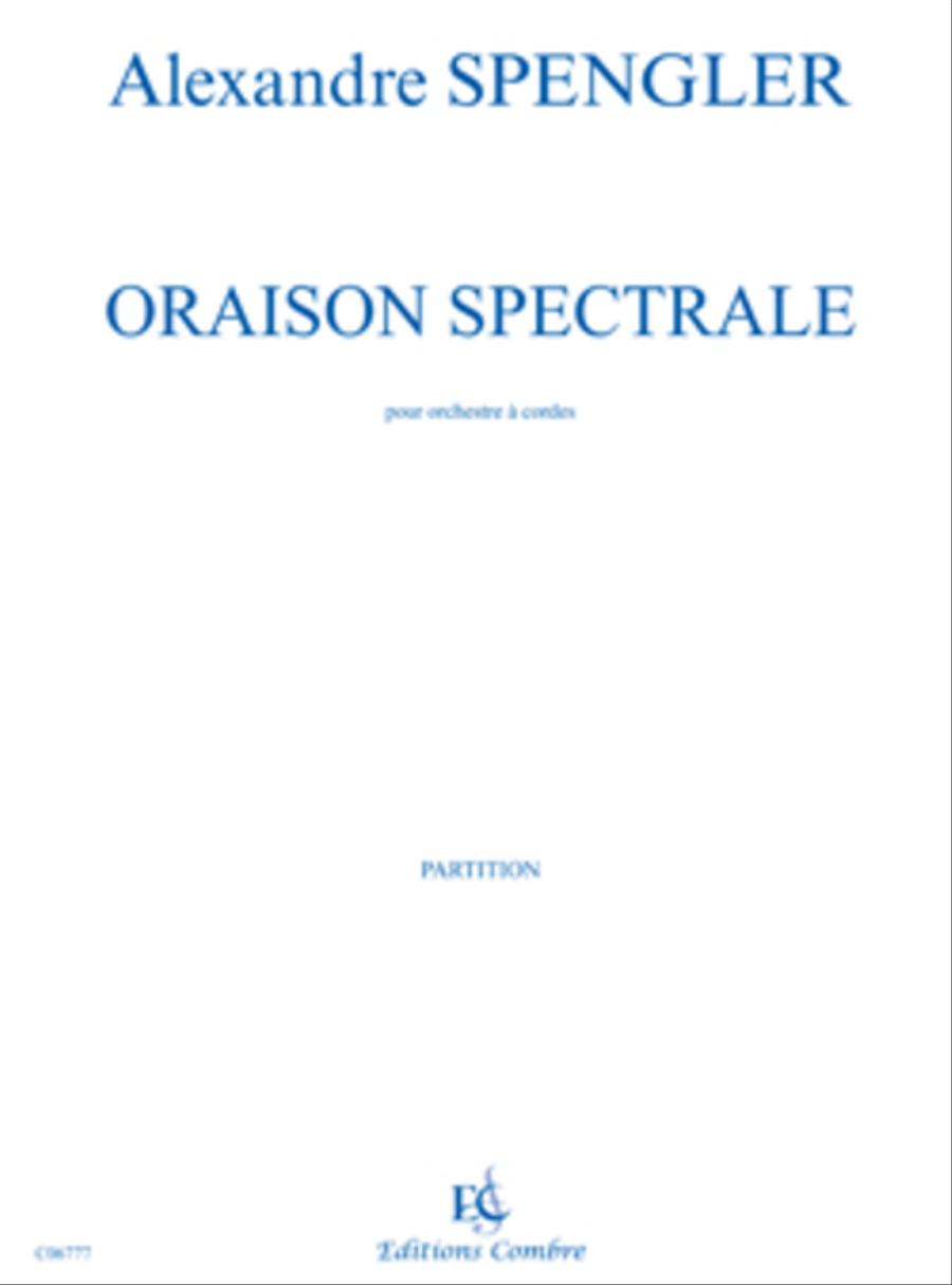 Oraison spectrale