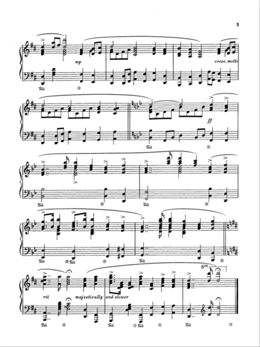 Familiar Hymns for the Piano Piano Solo scores gallery preview page 4