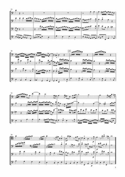 Sonata Op.34-6 for Four Violoncellos image number null