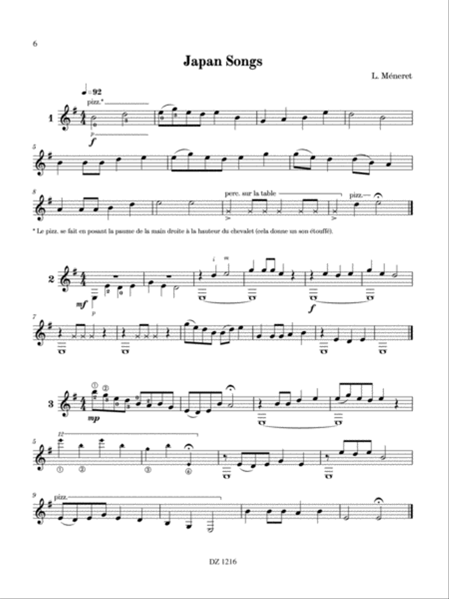 Ma guitare, vol. 2 Ma guitare, vol. 2 Classical Guitar scores gallery preview page 6