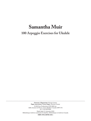 100 Arpeggio Exercises for Ukulele