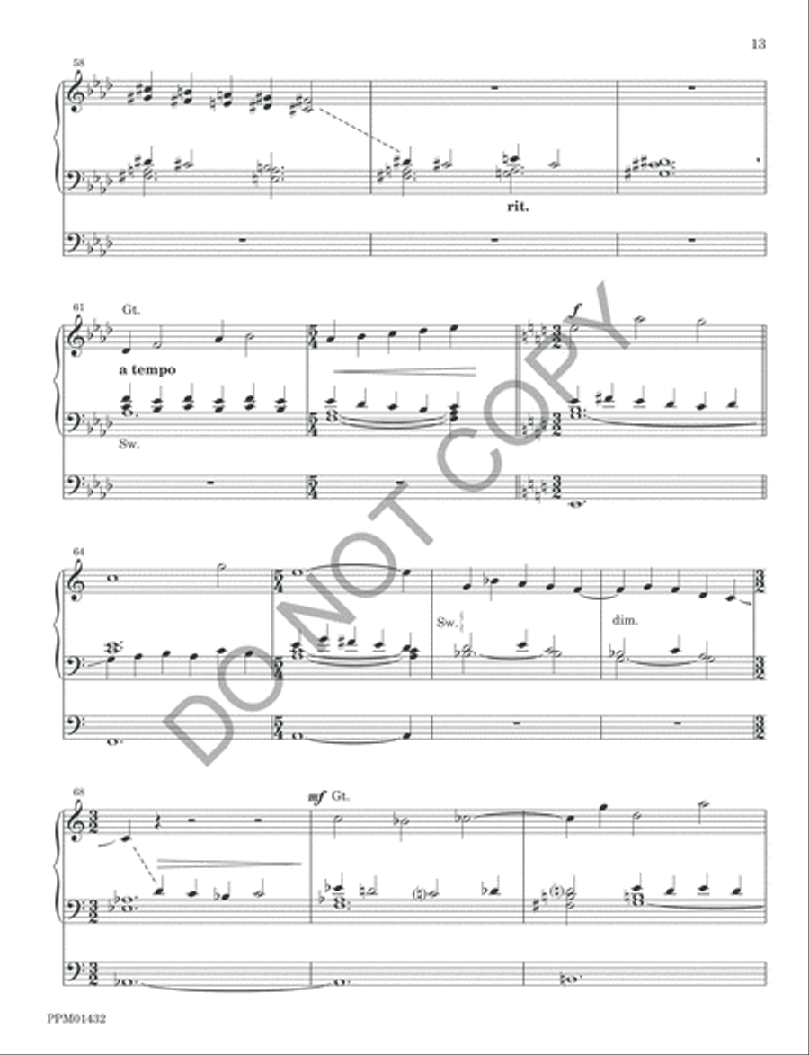 Communion Communion Organ scores gallery preview page 16