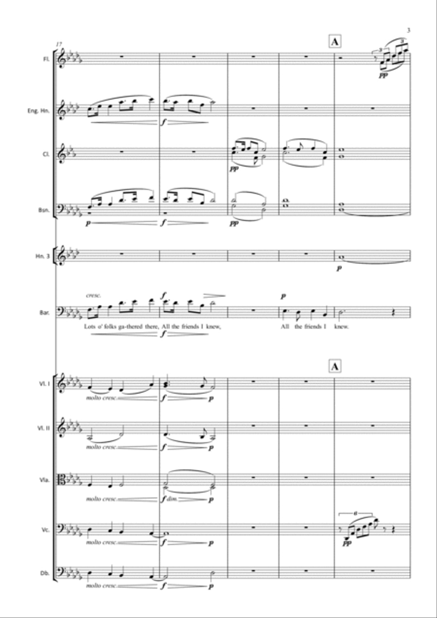 Goin' Home Full Orchestra scores gallery preview page 3