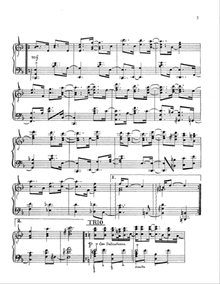 Business In Town Piano Solo scores gallery preview page 3