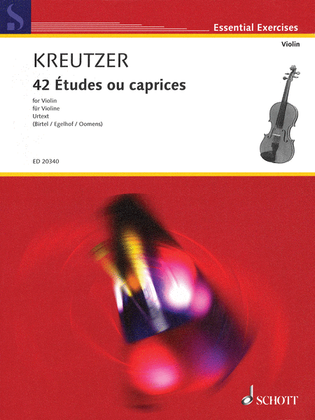 Book cover for 42 Études ou caprices