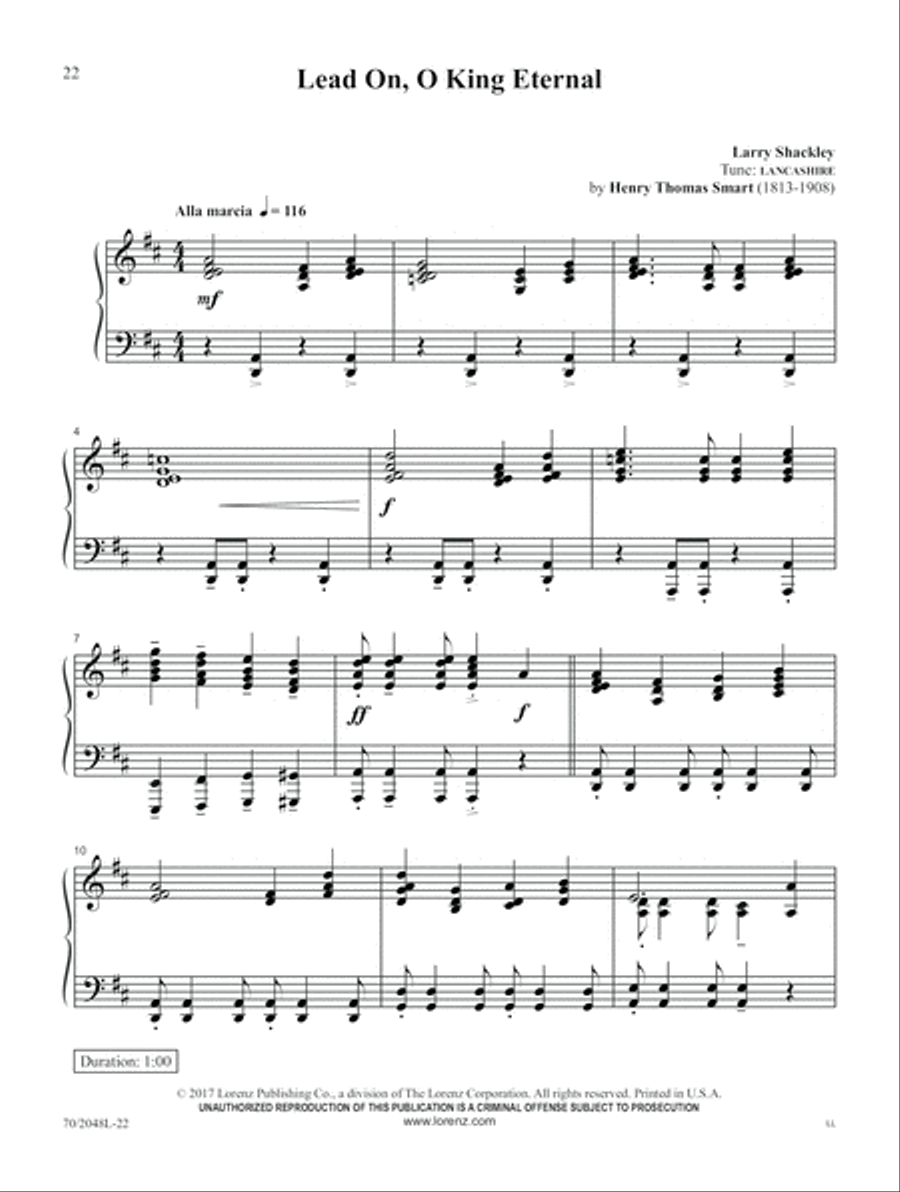 Sixty-Second Service Solutions Piano Solo scores gallery preview page 10