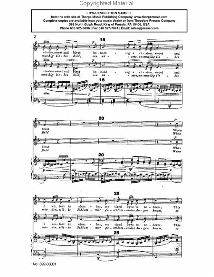 Evening Song Evening Song SA scores gallery preview page 3