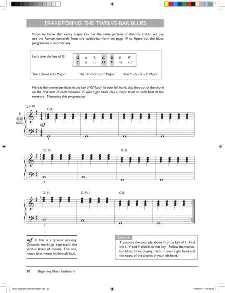 Complete Blues Keyboard Method Complete Edition image number null