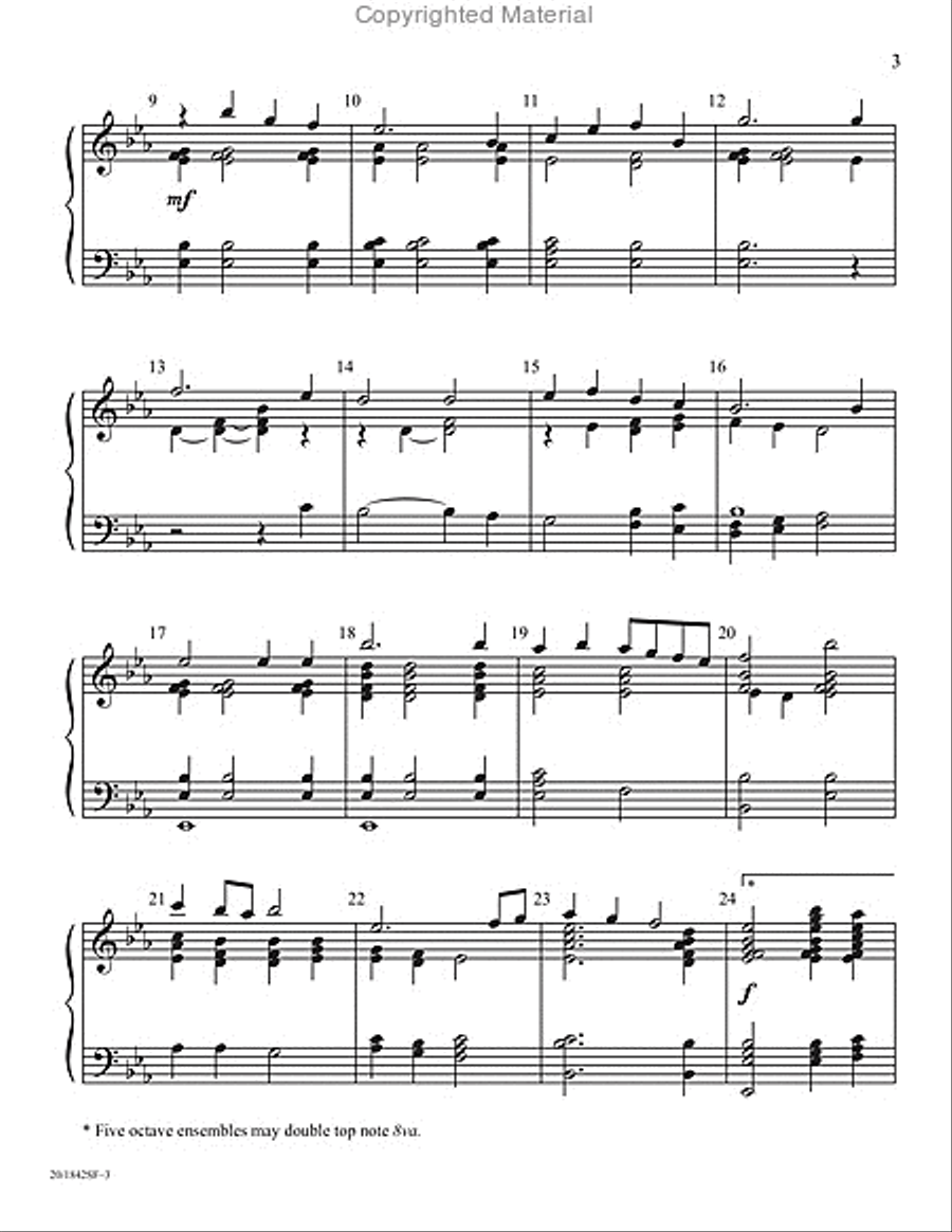 For All the Saints For All the Saints 5-Octaves scores gallery preview page 3
