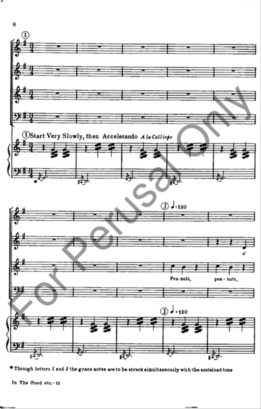 In The Good Old Summertime 4-Part scores gallery preview page 8