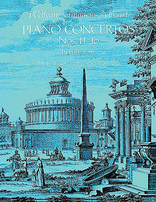 Book cover for Piano Concertos Nos. 11-16 in Full Score