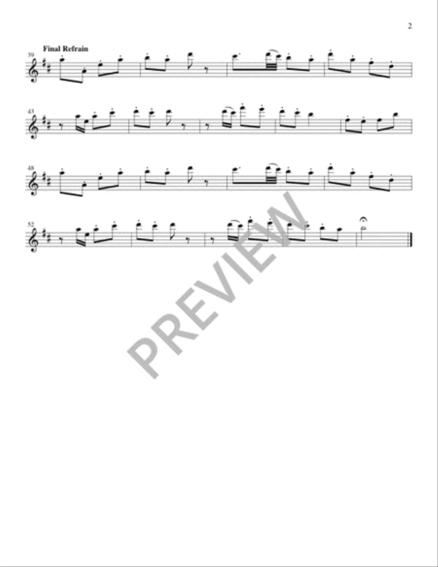 Argentinian Gospel Acclamation - Instrument edition Guitar scores gallery preview page 3