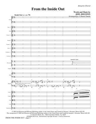 Book cover for From the Inside Out - Full Score