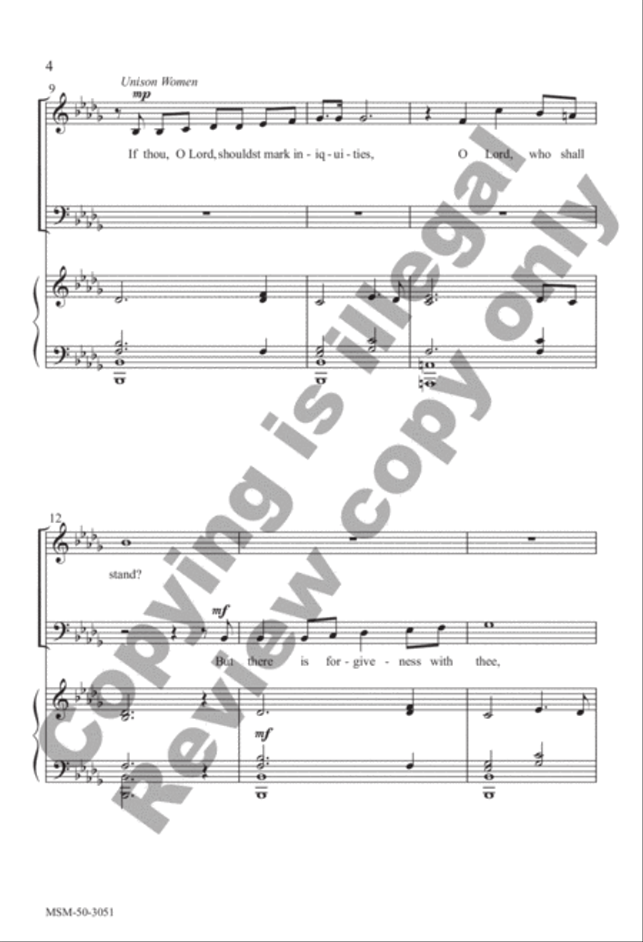 Out of the Depths 4-Part scores gallery preview page 3