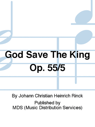Book cover for God Save the King op. 55/5