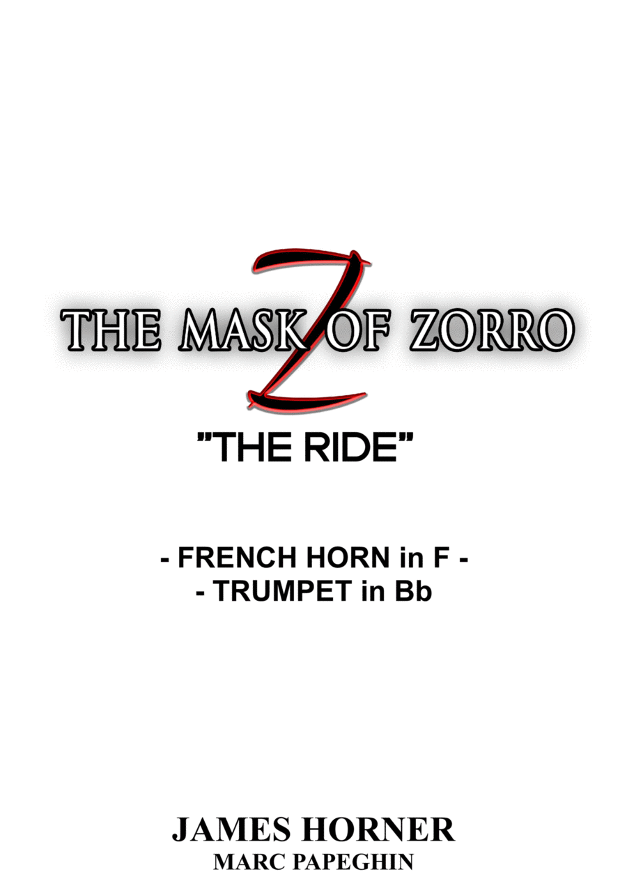 The Ride The Ride Small Ensemble scores gallery preview page 1