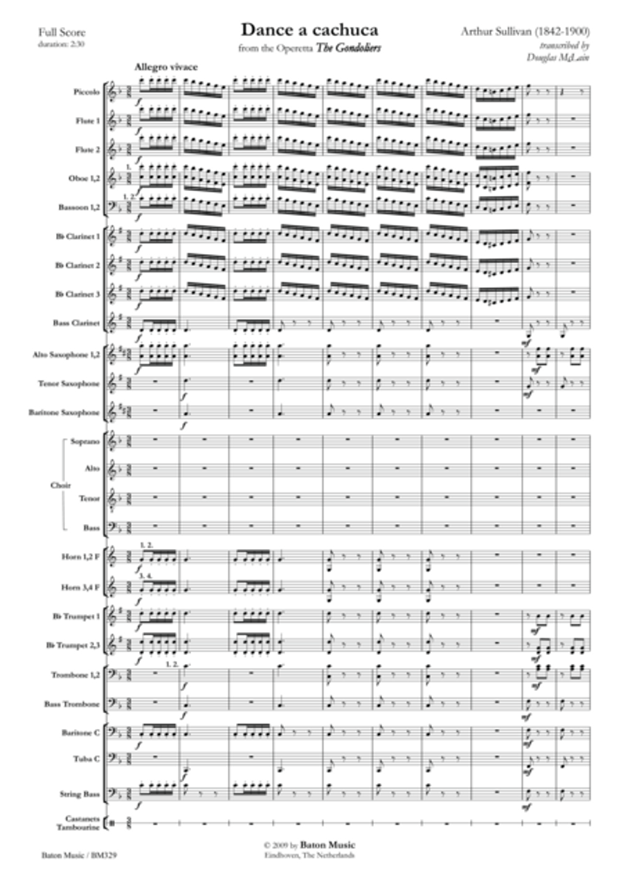 Dance a cachuca Dance a cachuca Choir scores gallery preview page 2