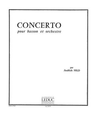 Book cover for Concerto (bassoon & Piano)