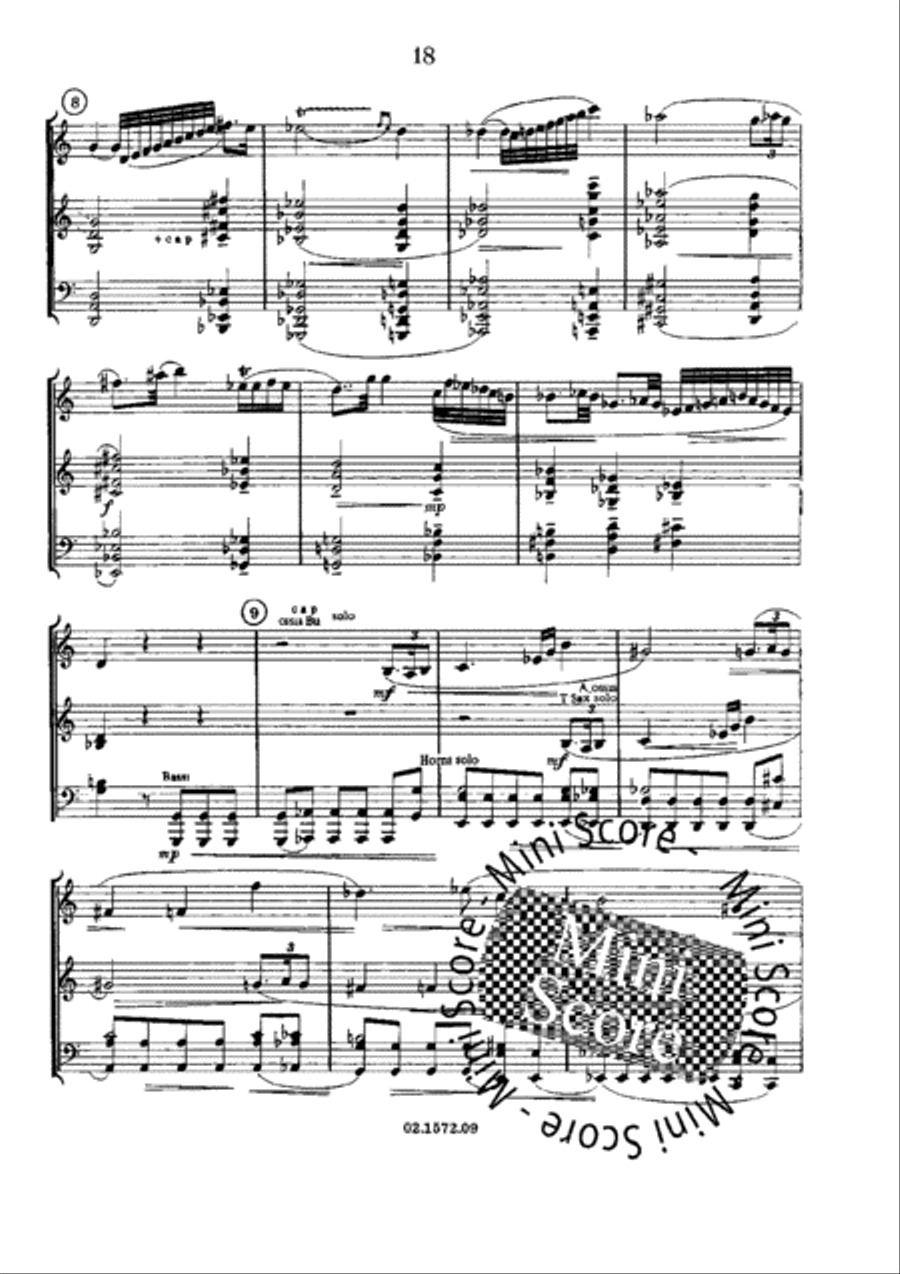 Triptiek voor Fanfare Concert Band scores gallery preview page 21
